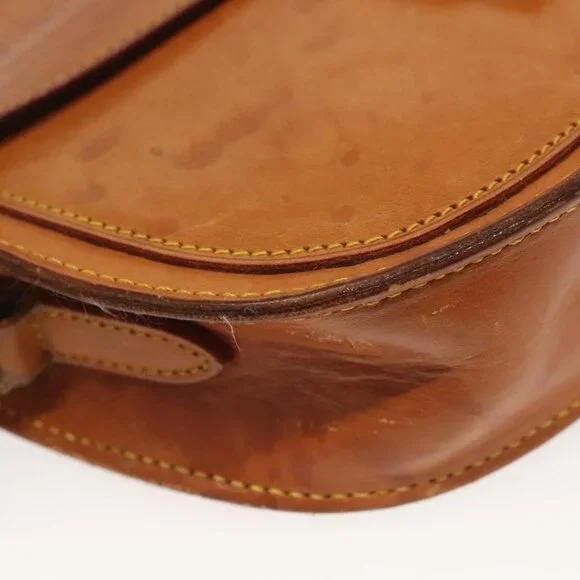 Authentic LOUIS VUITTON Nomad leather Jeune Fille PM Shoulder Bag Beige LV - Picture 6 of 16